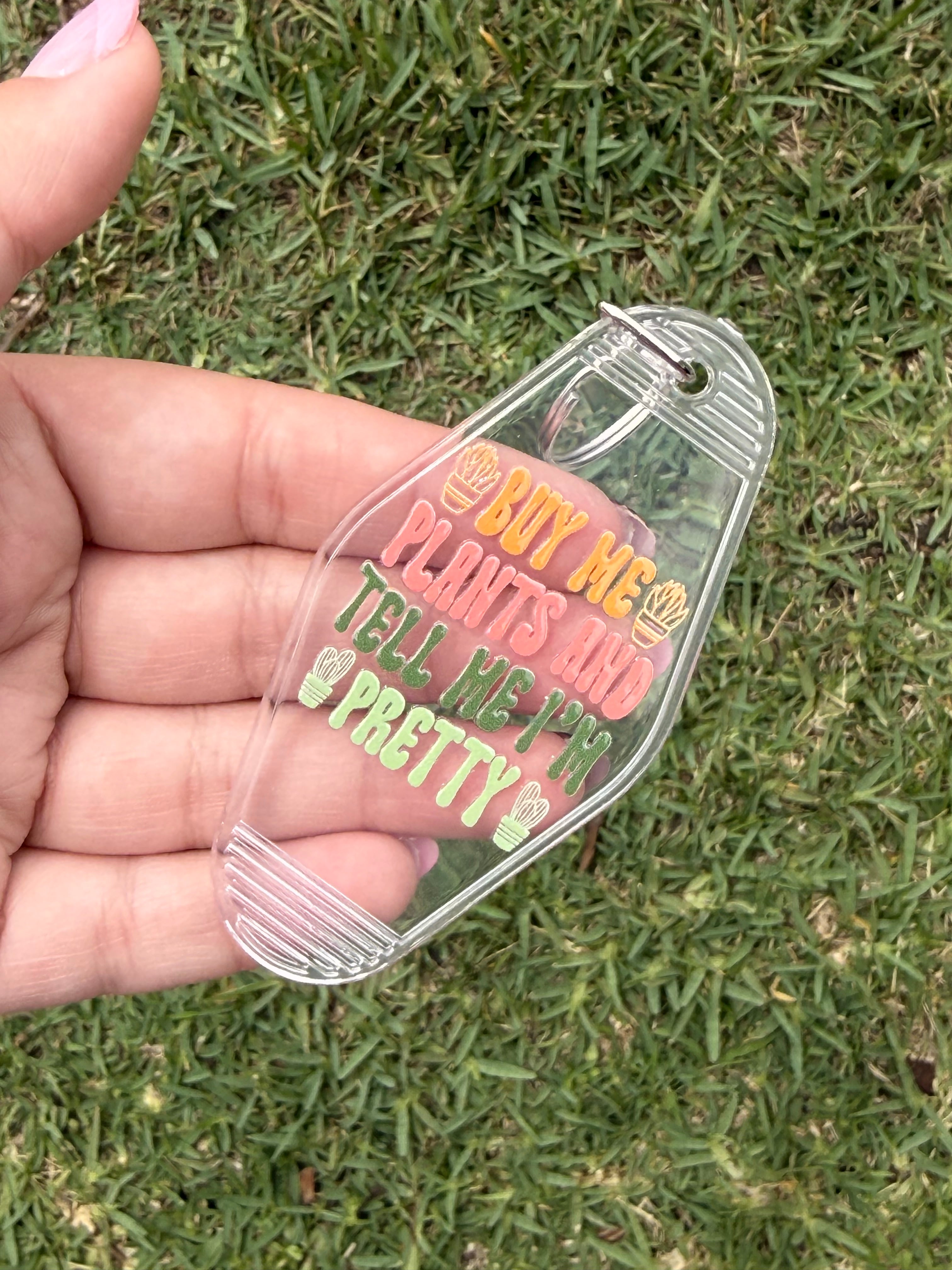 #5- Plant Collection Motel Keychains