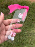 #156- Pink Coquette Collection Large Bookmarks