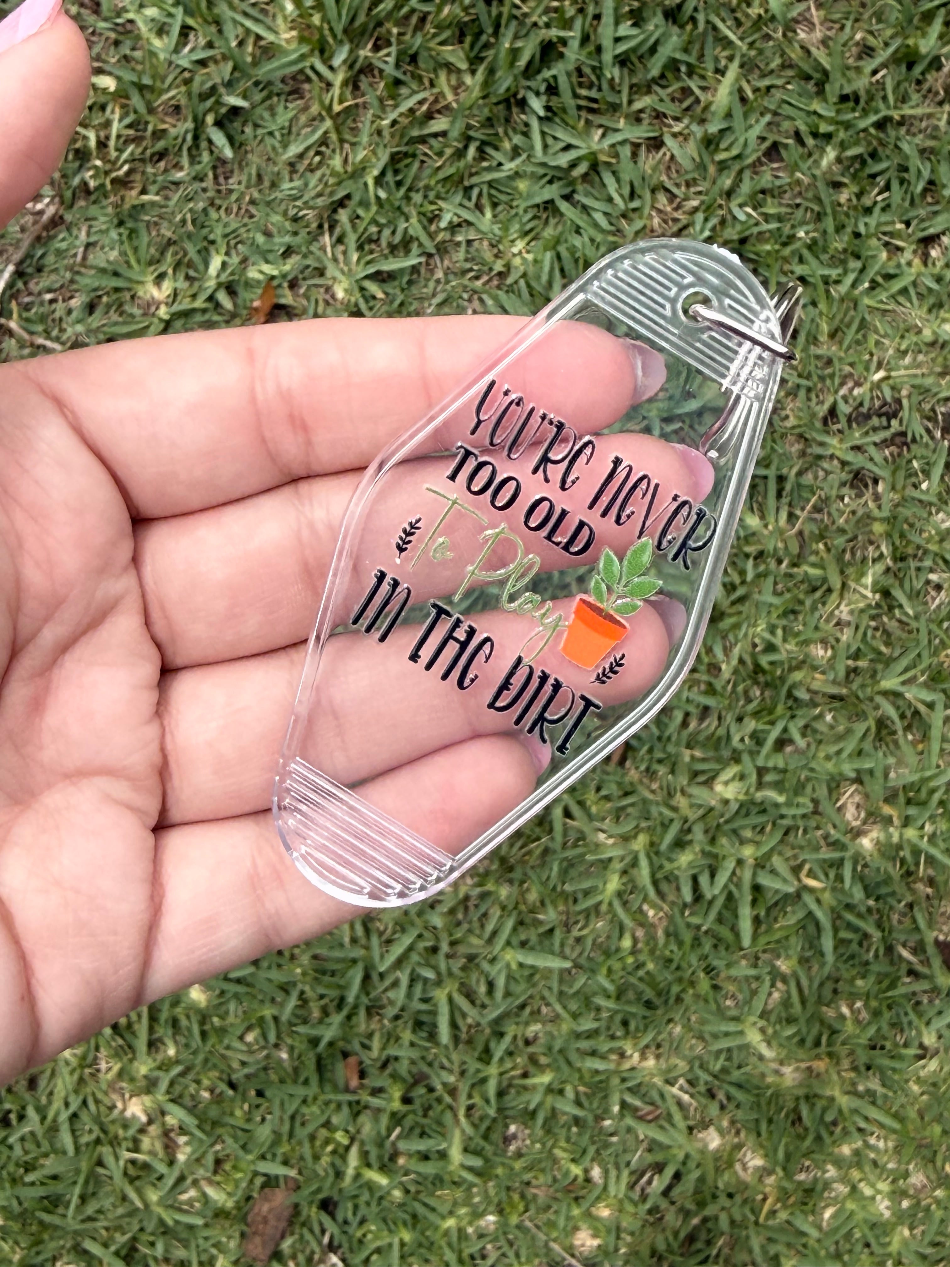 #6- Plant Collection Motel Keychains