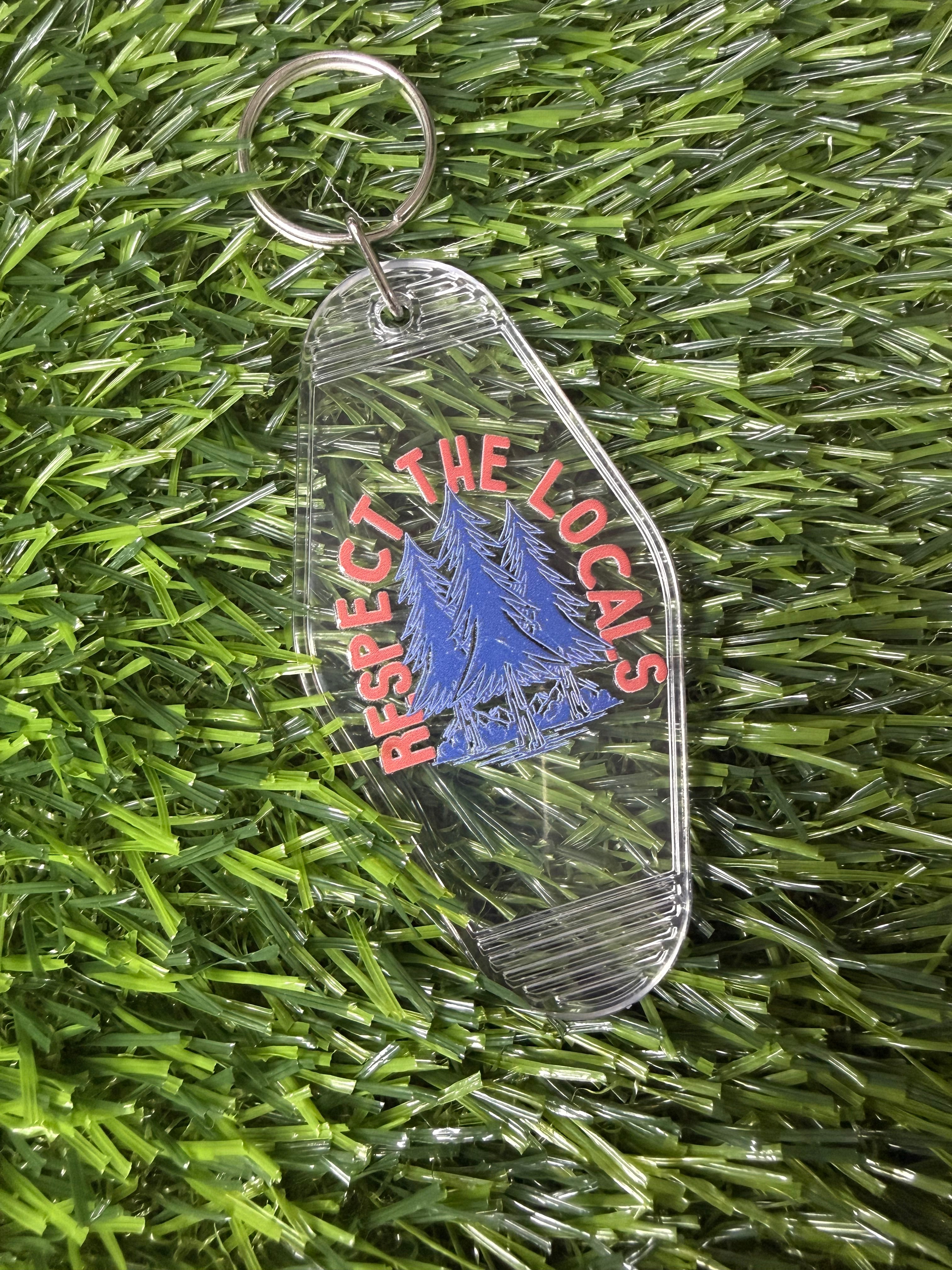 #396- Outdoor Collection Motel Keychains