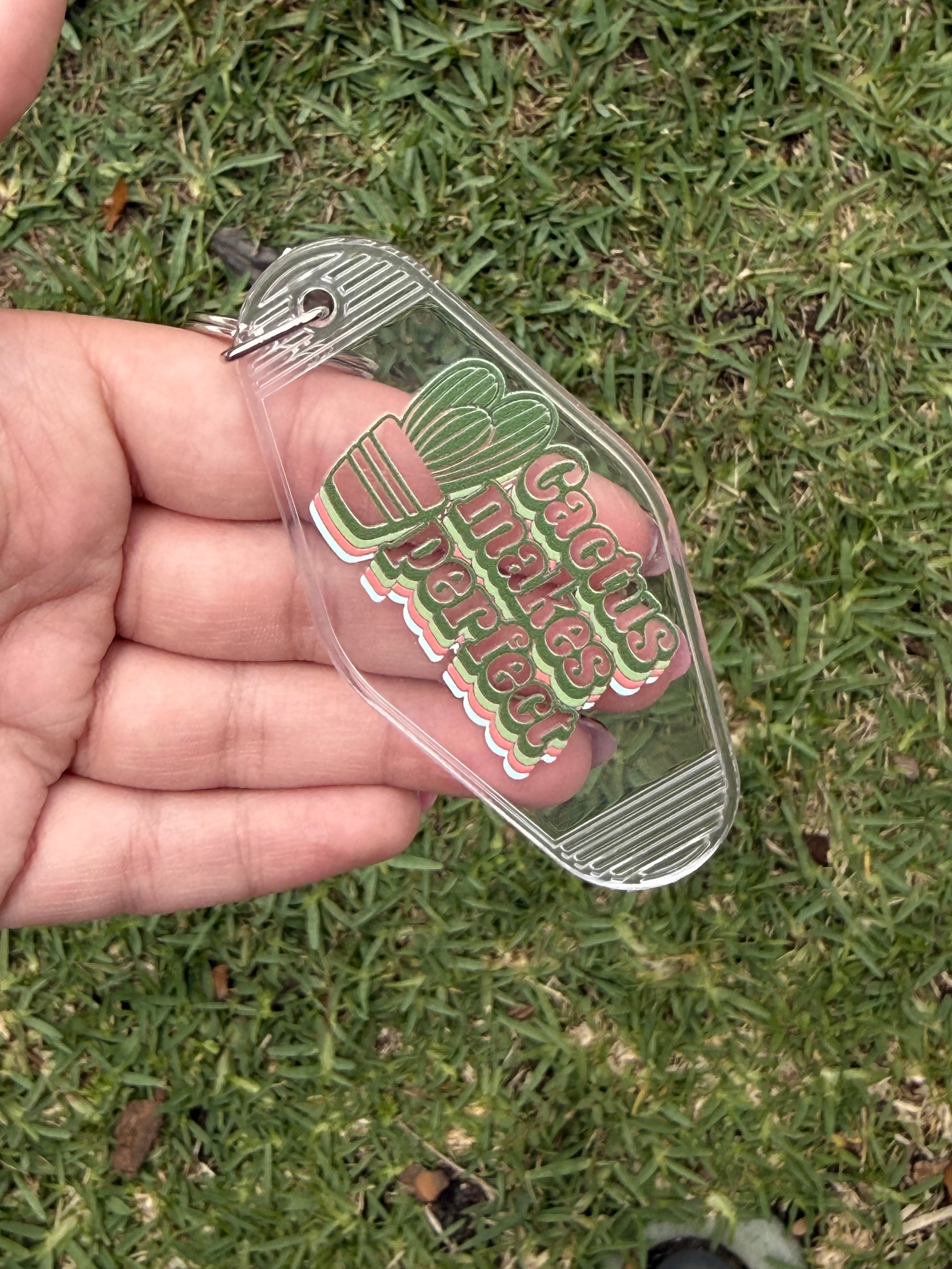#13- Plant Collection Motel Keychains