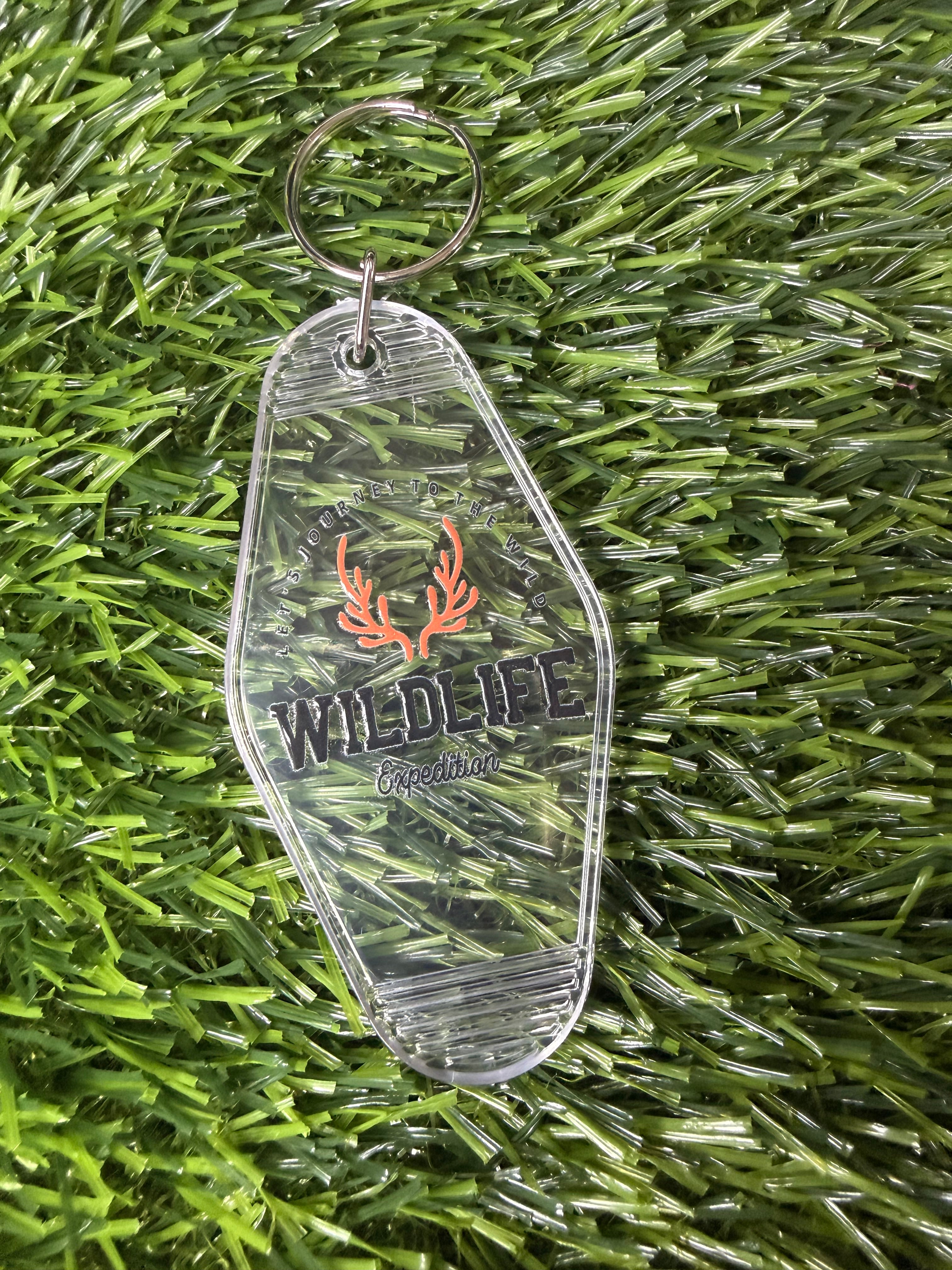 #382- Outdoor Collection Motel Keychains