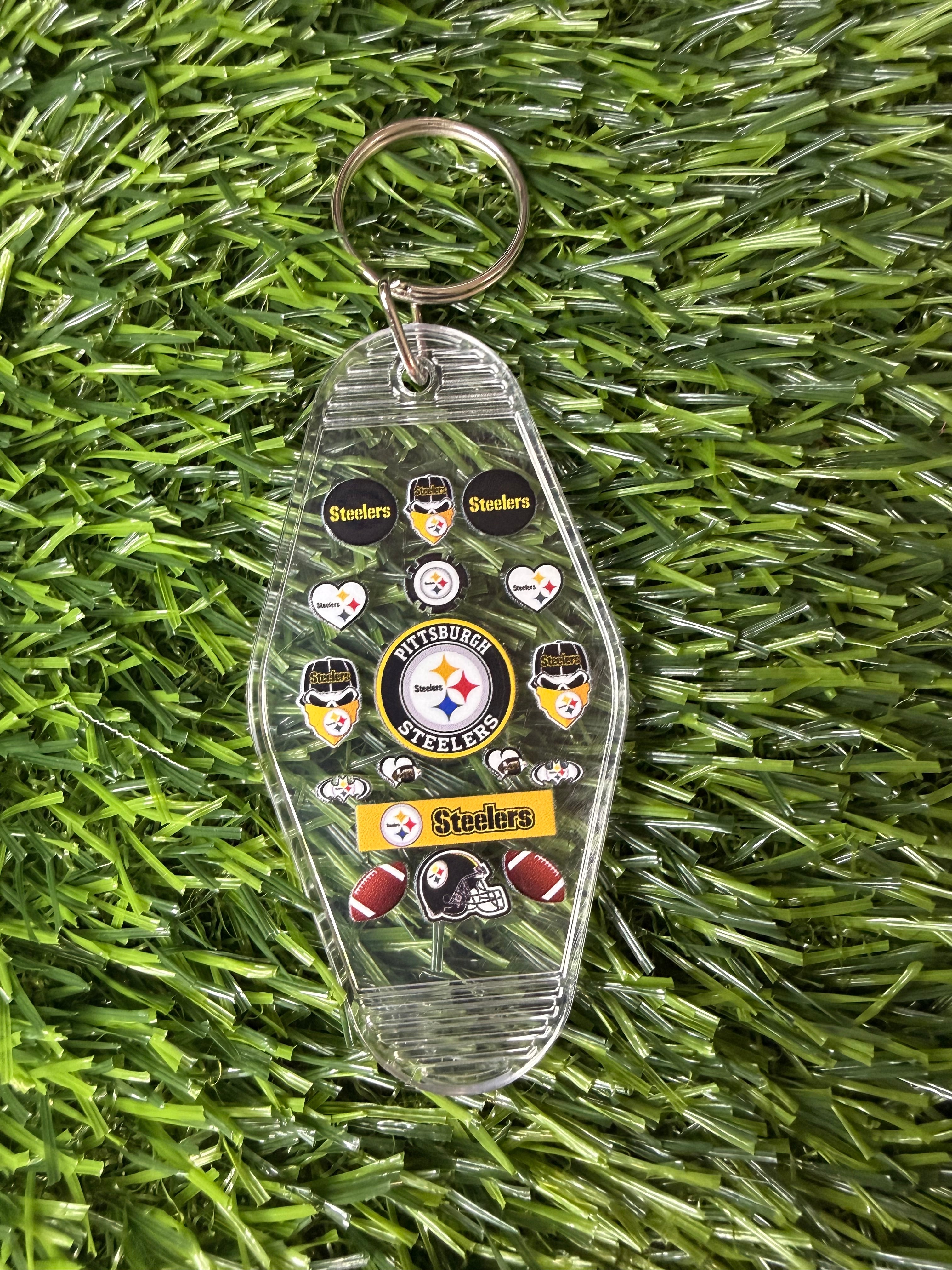 #338- Football Collection Motel Keychains