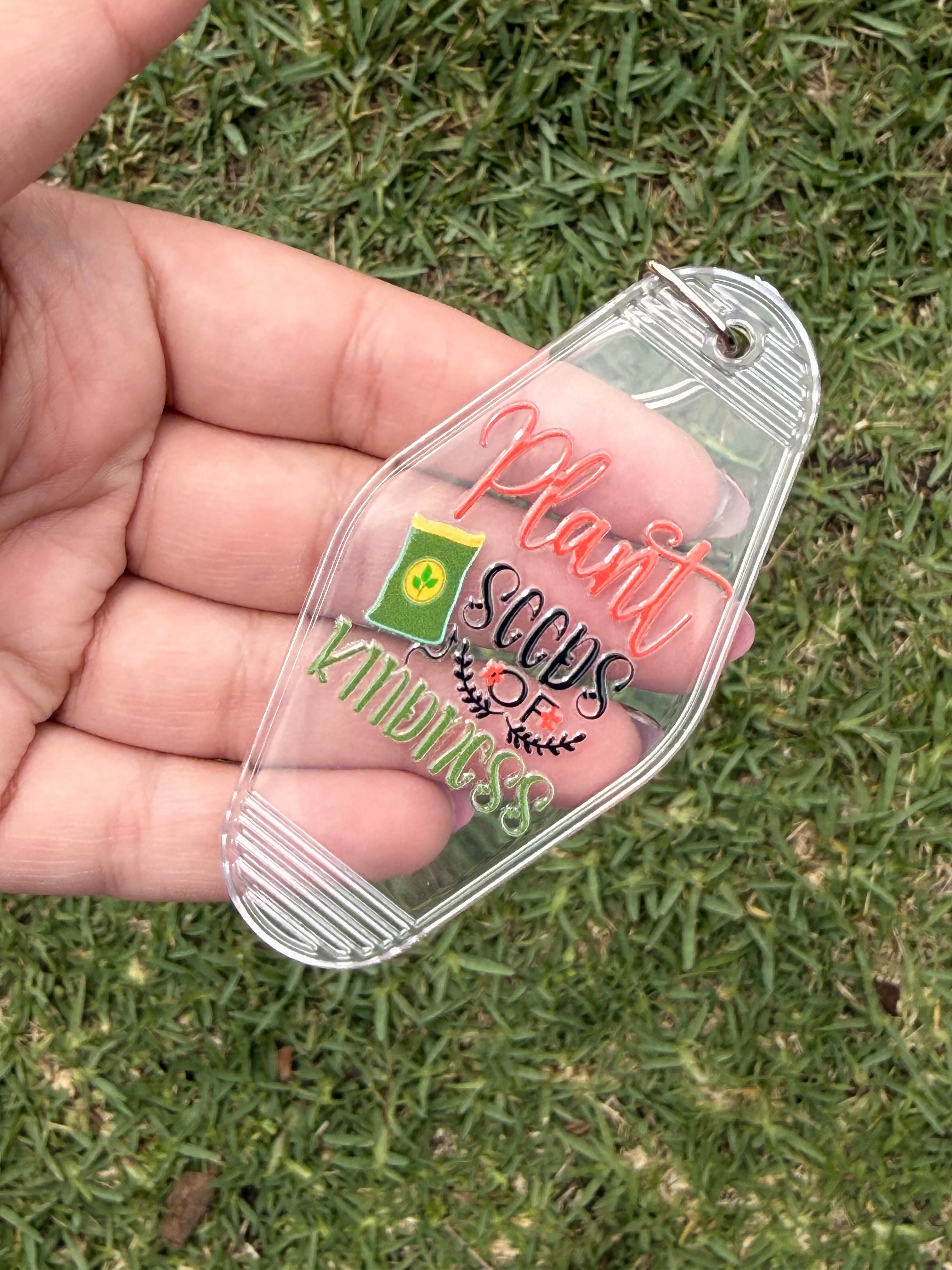 #12- Plant Collection Motel Keychains