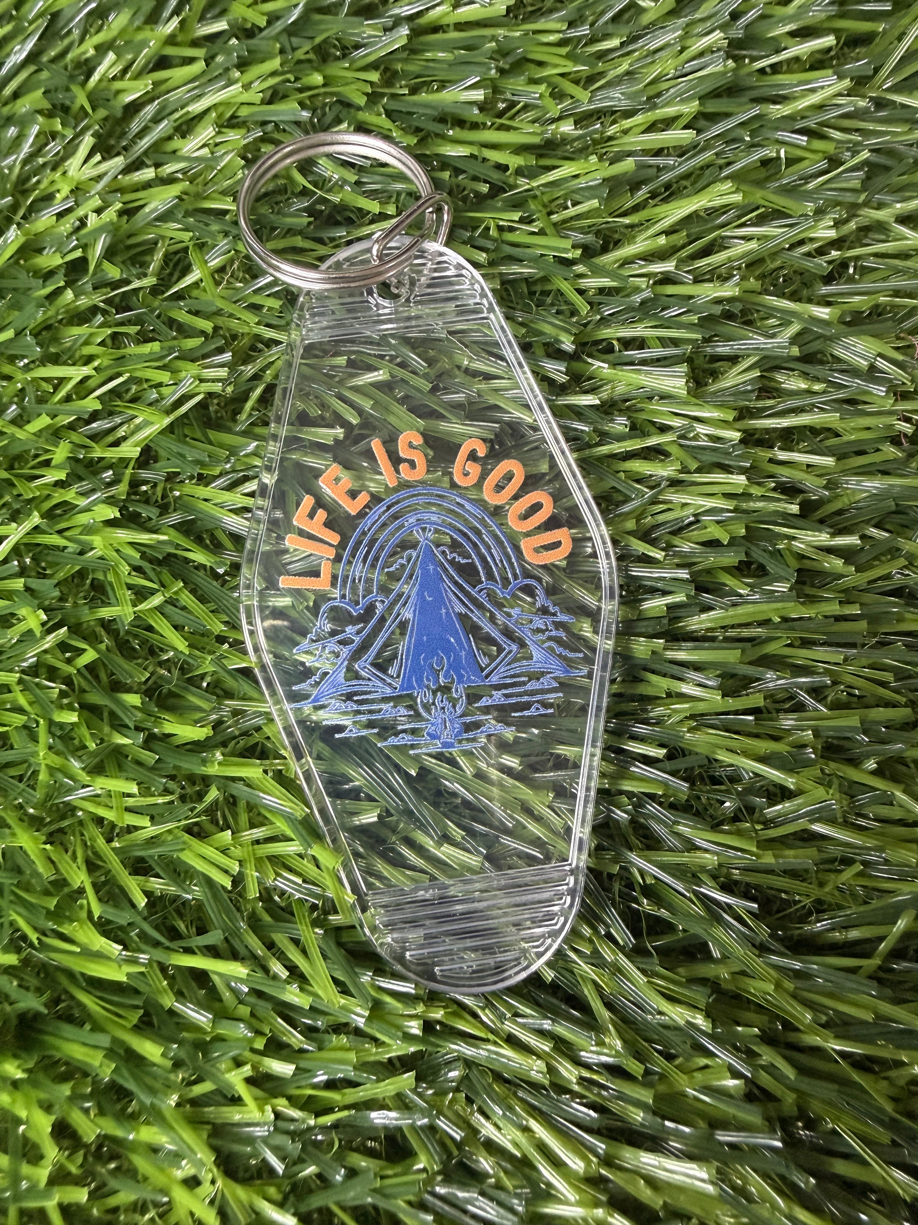 #388- Outdoor Collection Motel Keychains