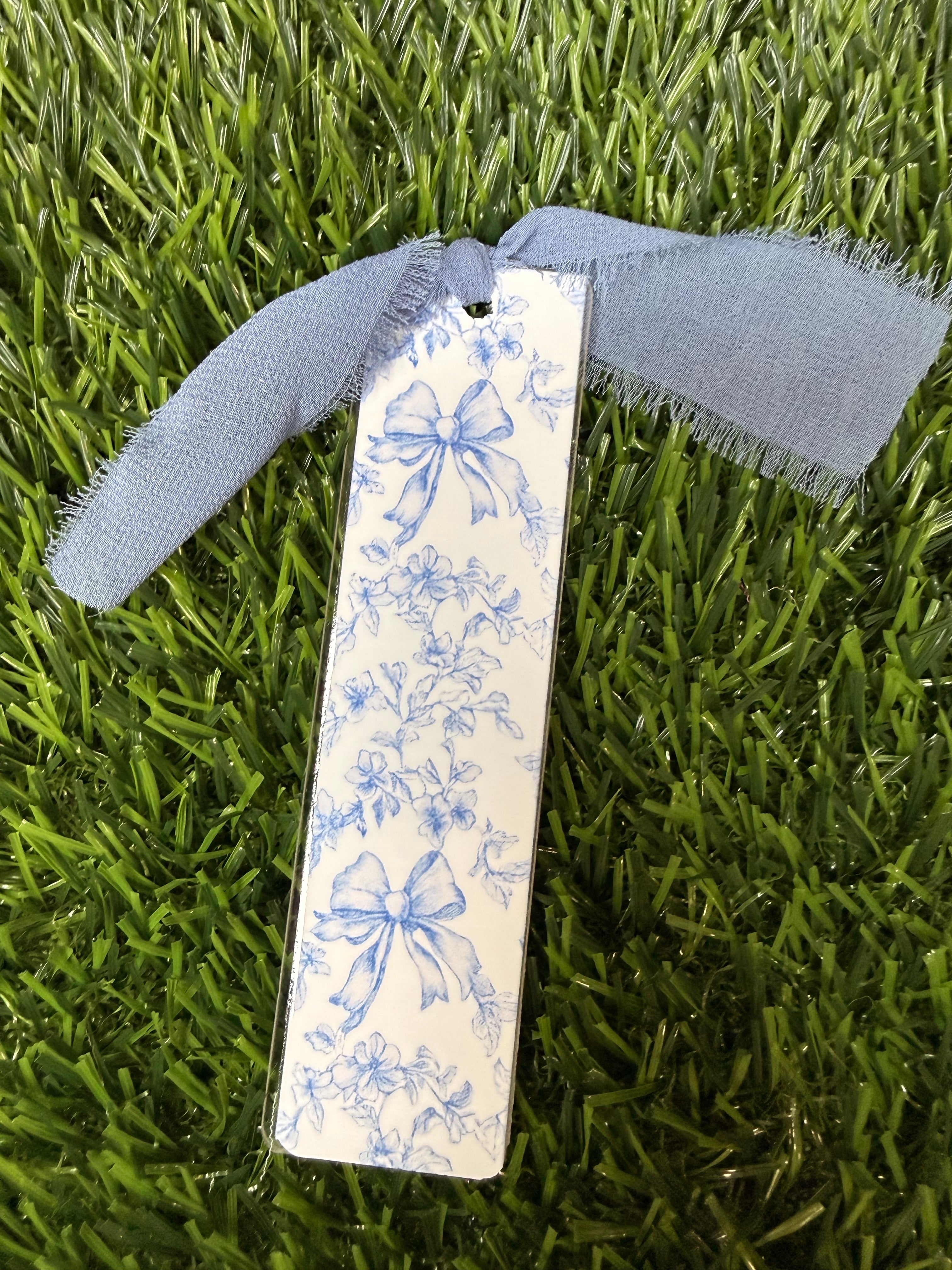 #262-Bows & Flowers Coquette Bookmark Collection