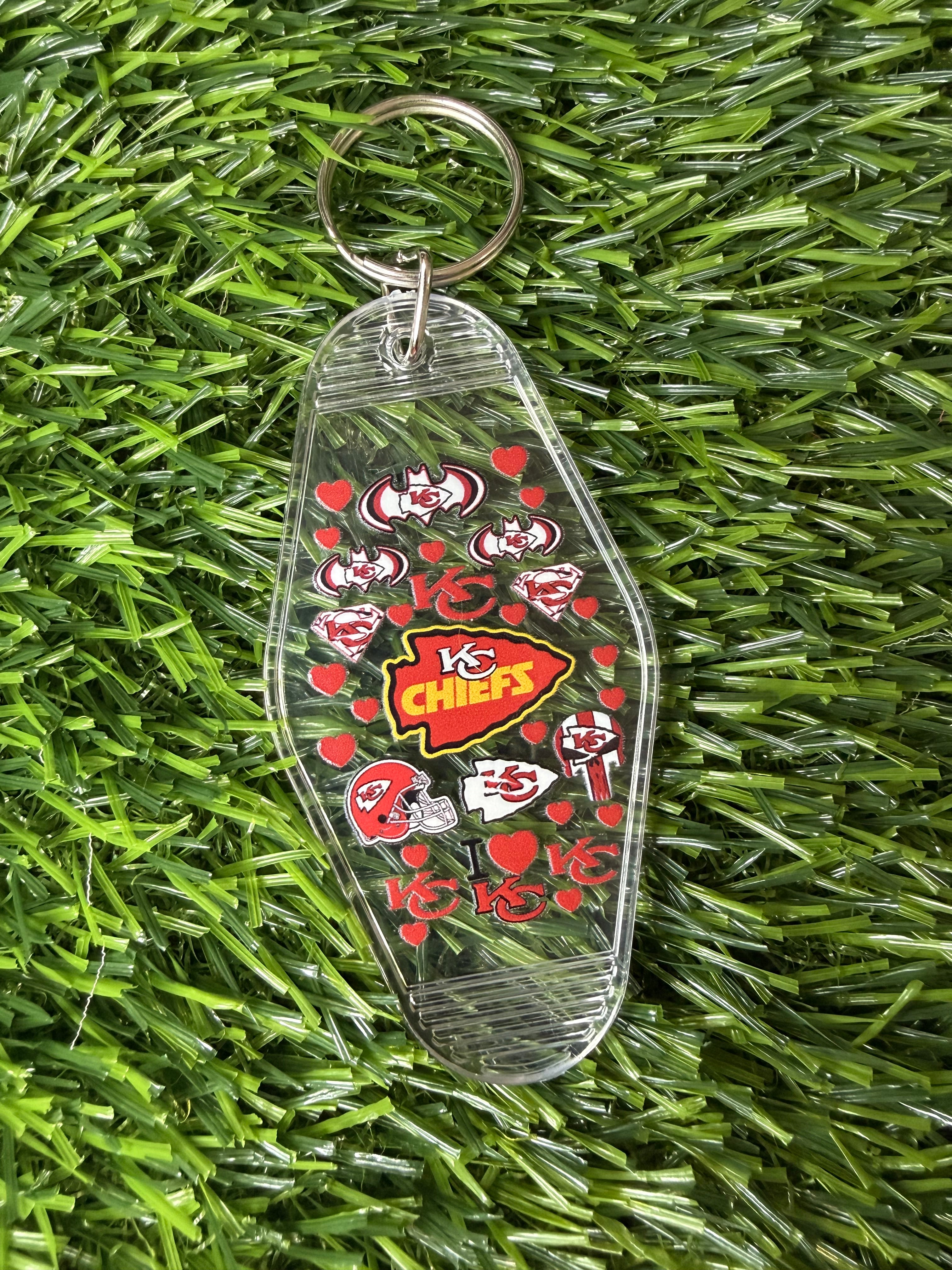 #328- Football Collection Motel Keychains