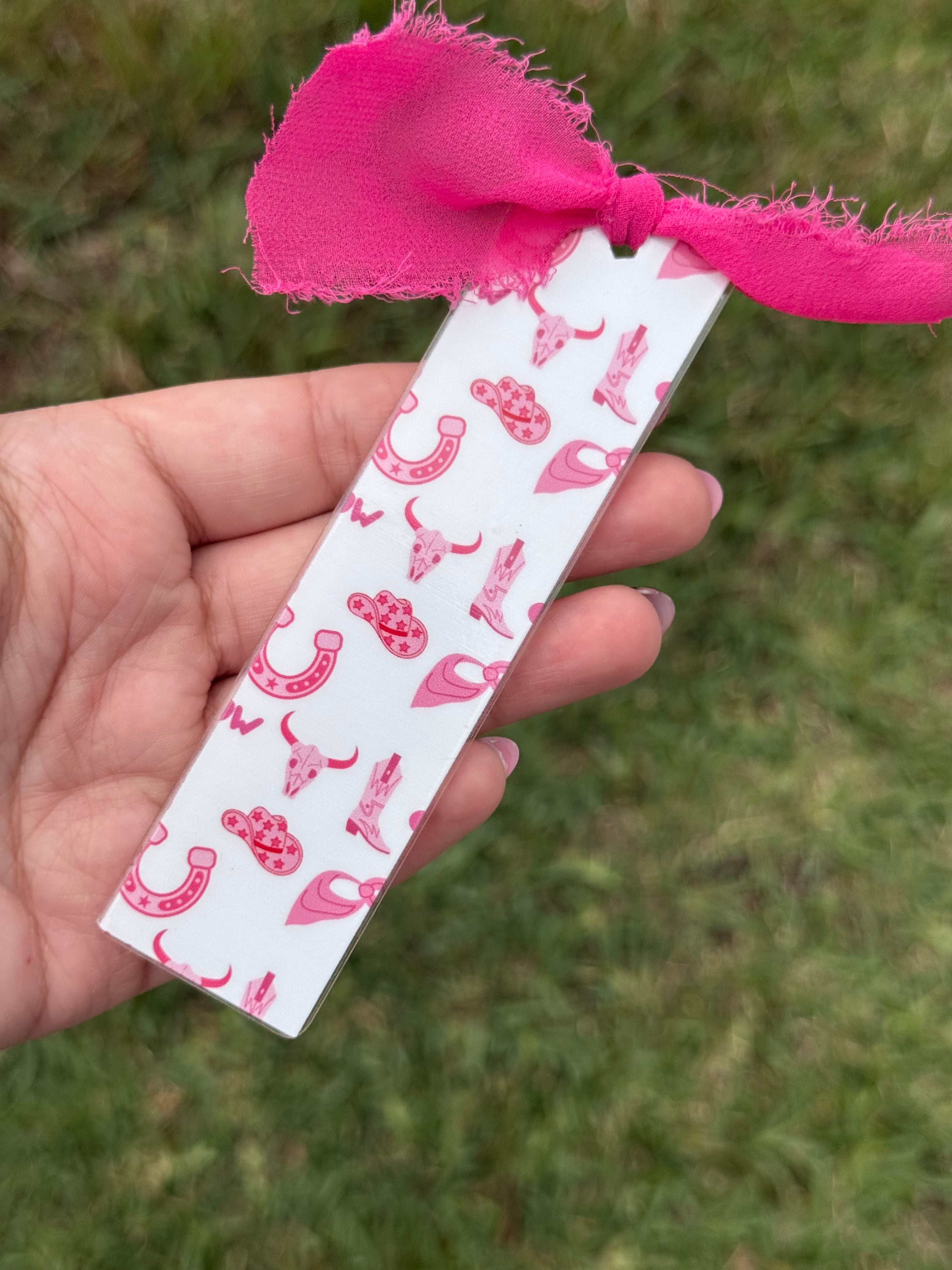 #122- Cowgirl Coquette Collection Small Bookmarks