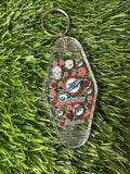 #321- Football Collection Motel Keychains